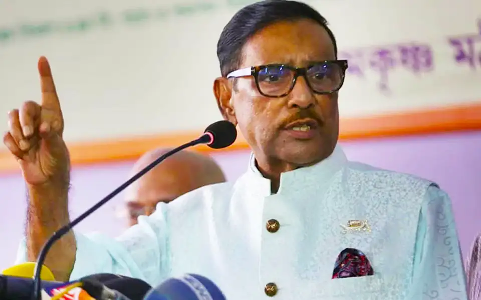 নির্বাচনে ঘোমটা পরে আসবে বিএনপি: ওবায়দুল কাদের