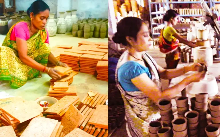 কুমিল্লার বিজয়পুরের তৈরি মাটির টাইলস রপ্তানি হচ্ছে বিভিন্ন দেশে