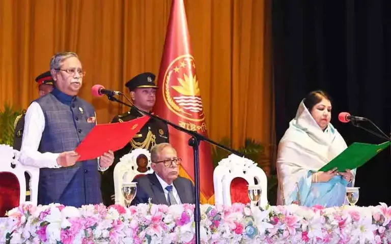 রাষ্ট্রপতি হিসেবে শপথ নিলেন মো. সাহাবুদ্দিন।