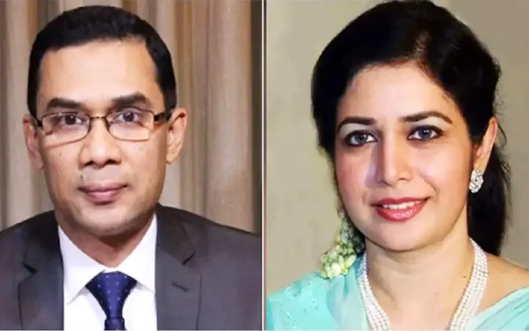 তারেক রহমান ও তার স্ত্রী জুবাইদা রহমান