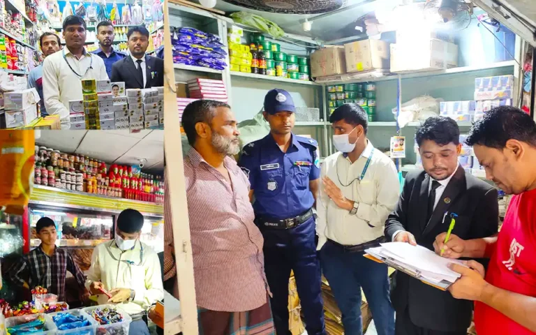 কুমিল্লায় অনুমোদনহীন কসমেটিকস জব্দ: ৩ প্রতিষ্ঠানকে জ‌রিমানা