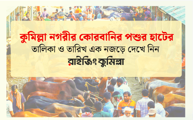 List of Cow market in Comilla city on Eid-ul-Azha