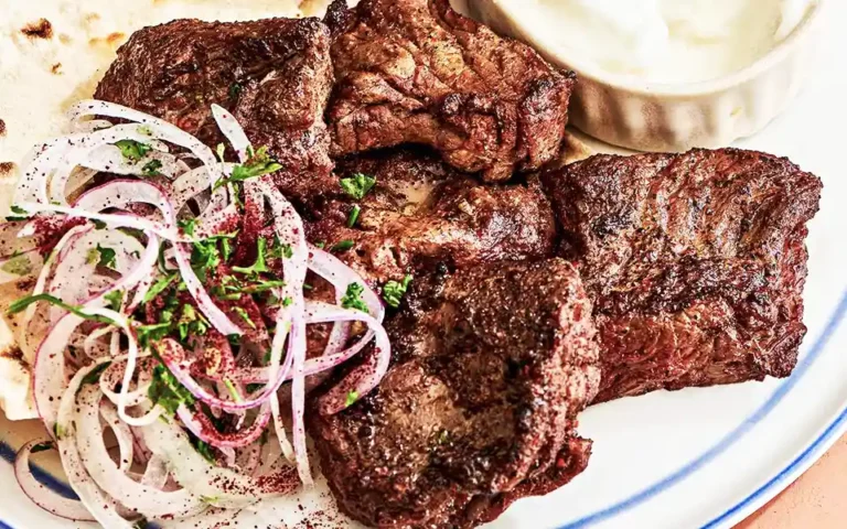 Easy recipe for making beef kebabs