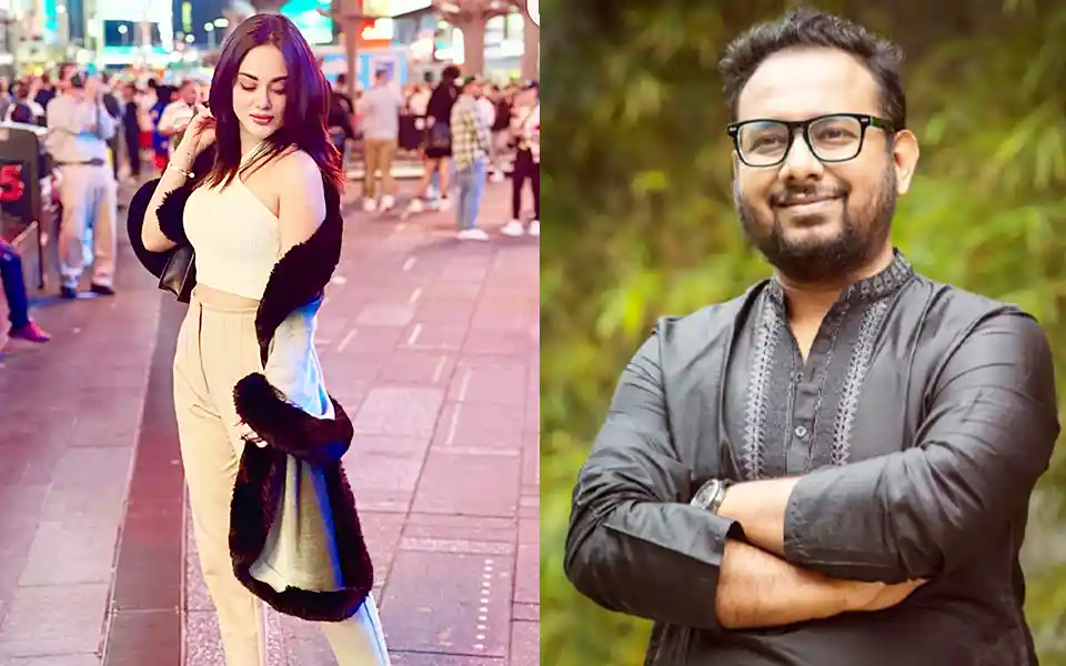 রায়হান রাফি ও চিত্রনায়িকা তমা মির্জার