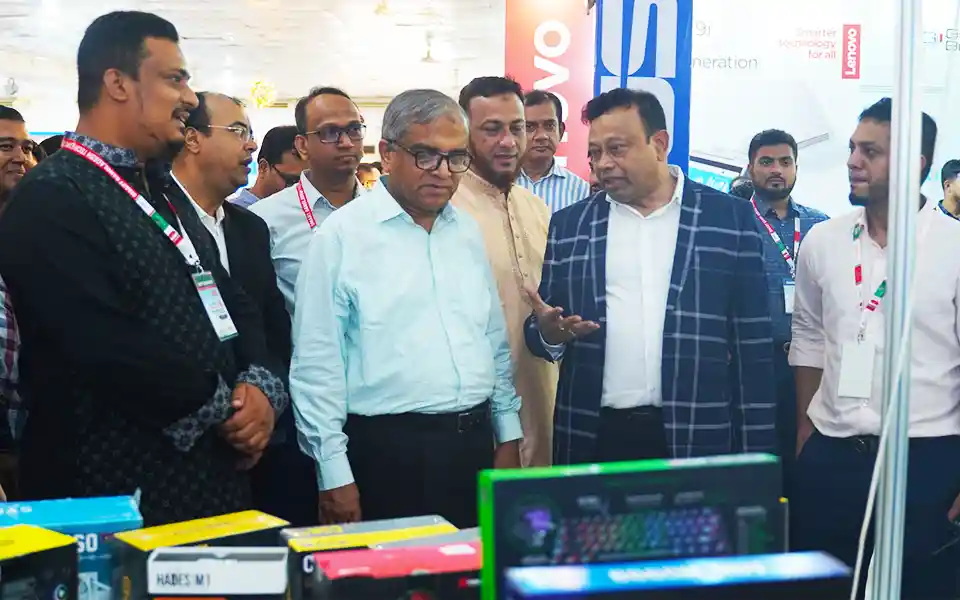 Smart Bangladesh Tech Expo 2023 is going on in Chittagong