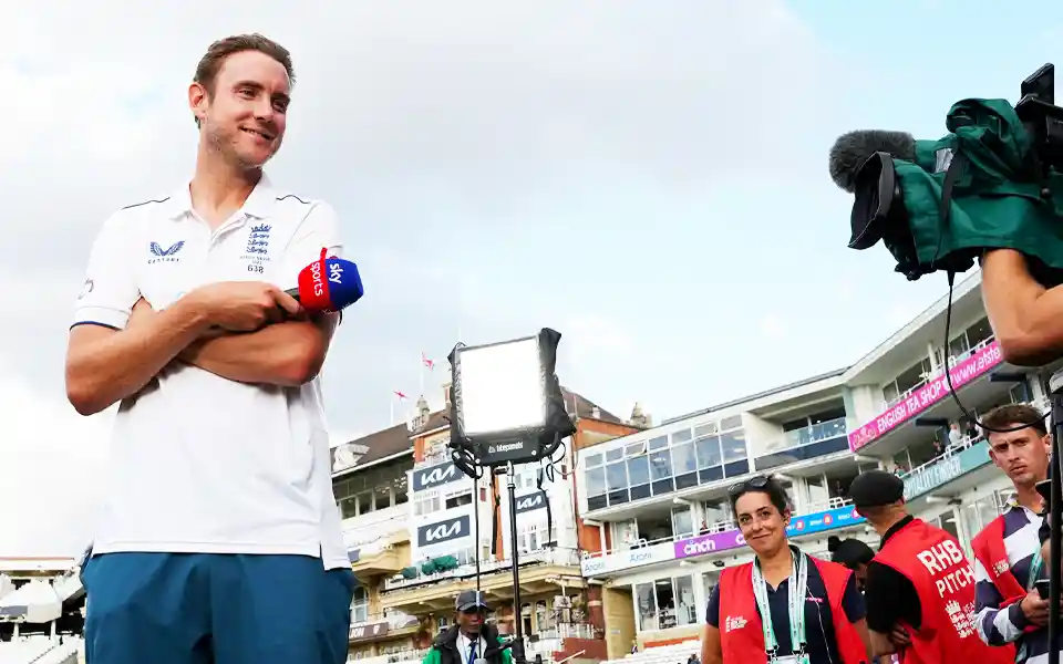 Broad said goodbye to international cricket