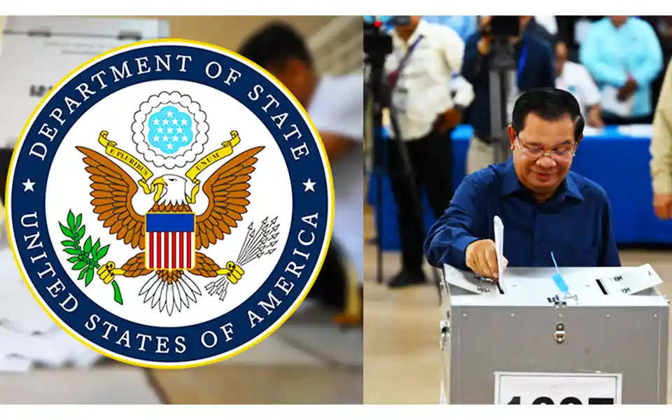 Cambodia's one-sided election, visa ban and suspension of financial aid by the United States