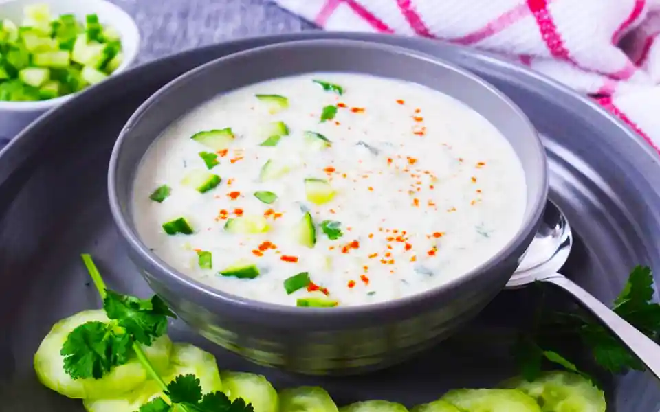 Cucumber Raita Easy Recipe