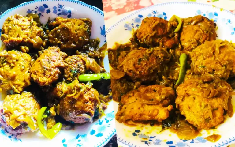 Easy recipe for roasting fish egg kofta