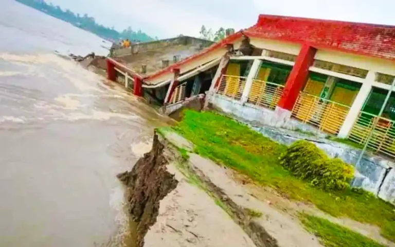 Hundreds of villages are spending days and sleepless nights in fear of the river breaking