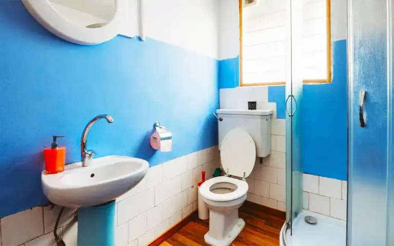 If the toilet and bathroom together, ablution will be pure?What Islam say in this Matter?