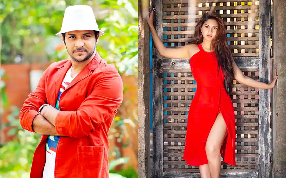 In a new look, in a new movie, Sporshia and Nirab Hossain is again partner