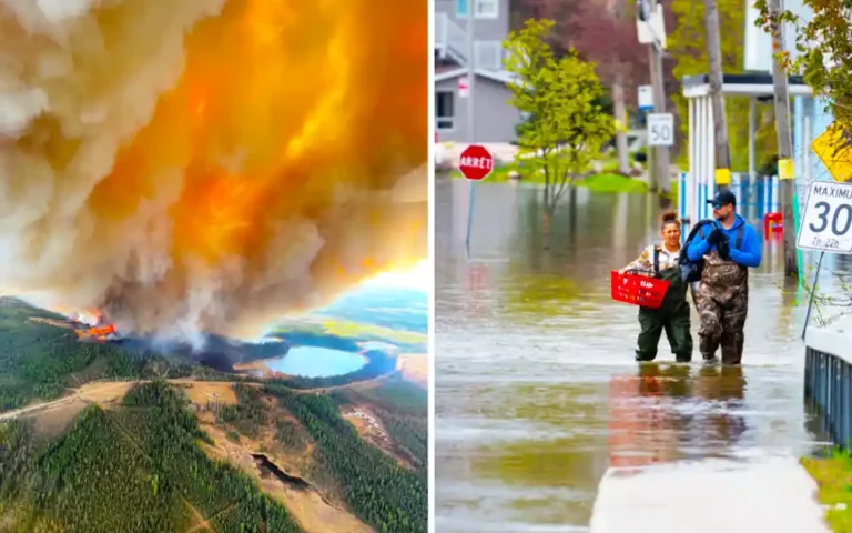 Severe floods on one side, wildfires on the other: Canada in turmoil