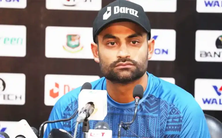 Tamim bids farewell to international cricket in tears