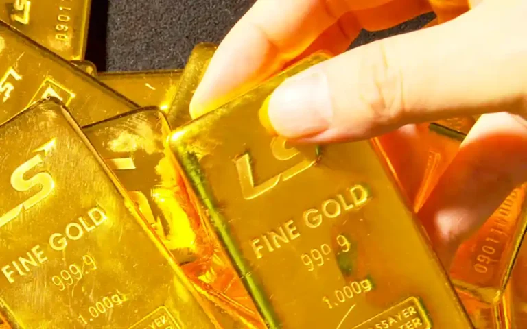 The price of gold rose again in the world market