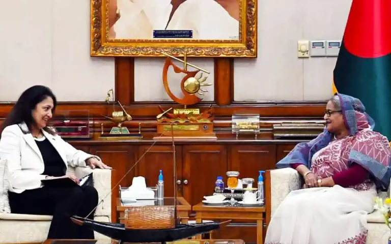 Uzra Jaya paid a courtesy call on the Prime Minister