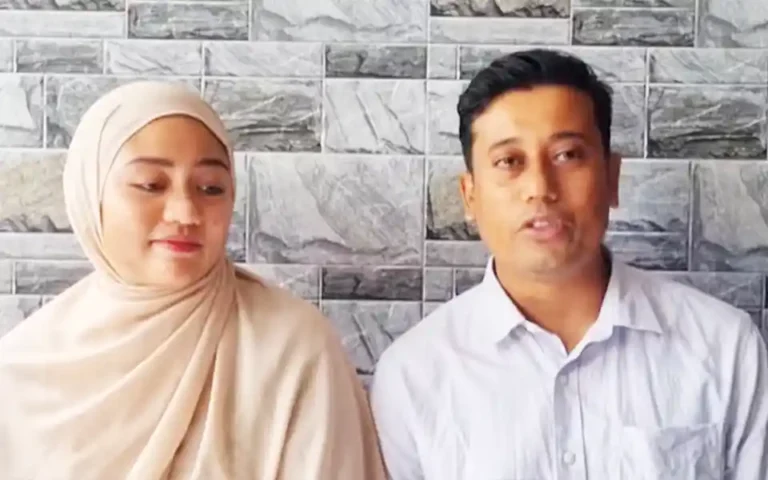 malaysian wives Come in Bangladeshi villages, crowds of eager people at home