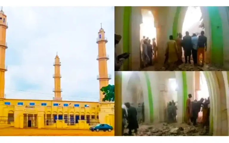 7 dead, 23 injured in mosque collapse during Friday prayers in Nigeria