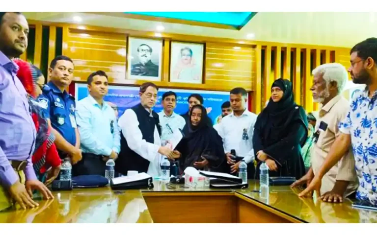 Another 90 families got new houses with land in Comilla's Daudkandi