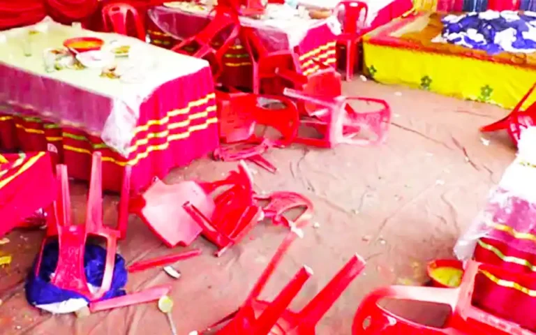 Clash over singing at wedding house, 50 injured including women