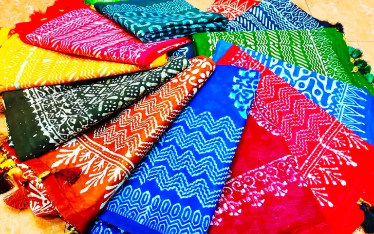 Comilla's traditional batik clothing is also going abroad
