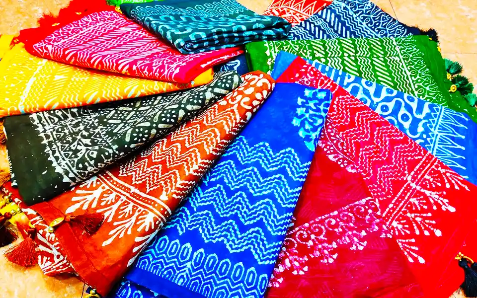 Comilla's traditional batik clothing is also going abroad