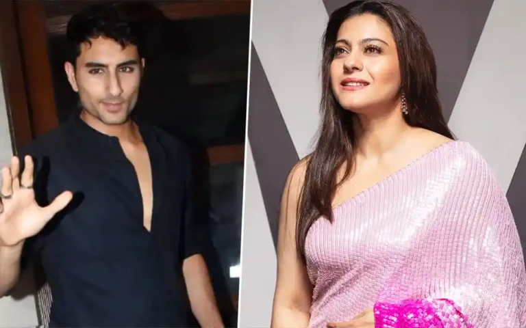 Kajol in Ibrahim's first film