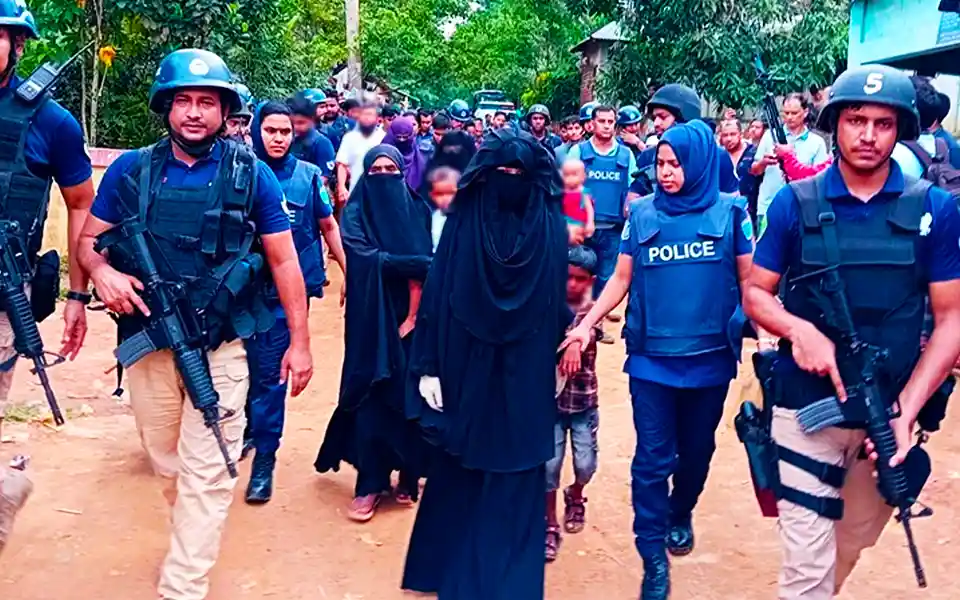 Raid on militant hideout in Moulvibazar, arrest 13 including women and children
