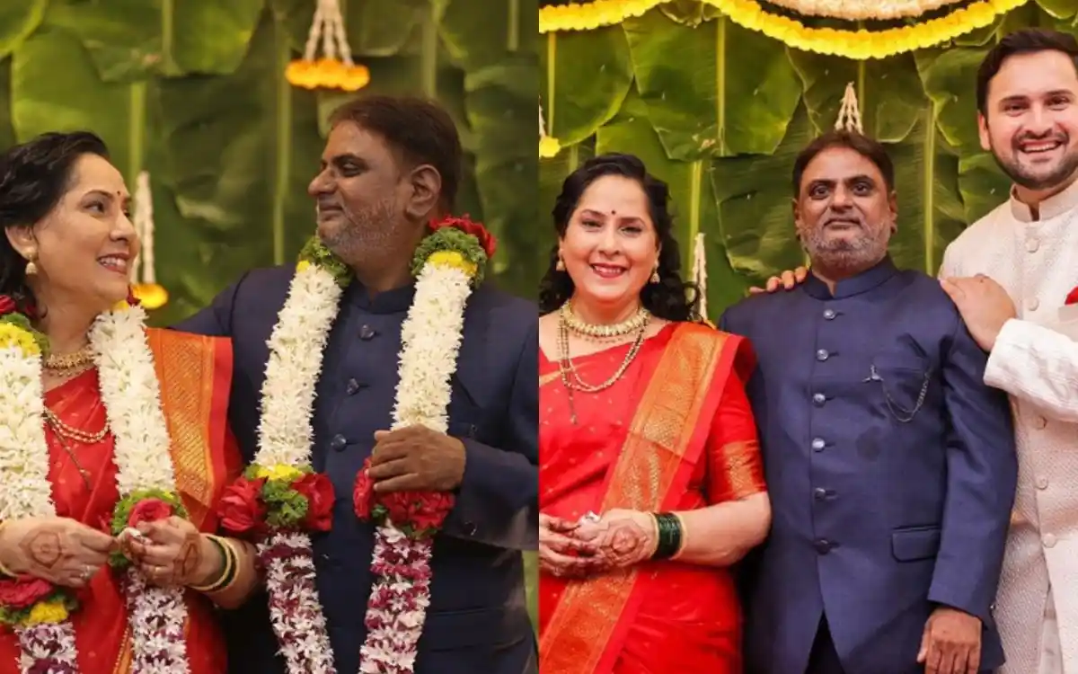 মায়ের দ্বিতীয় বিয়ে দিলেন অভিনেতা, নেটিজেনরা মুগ্ধ