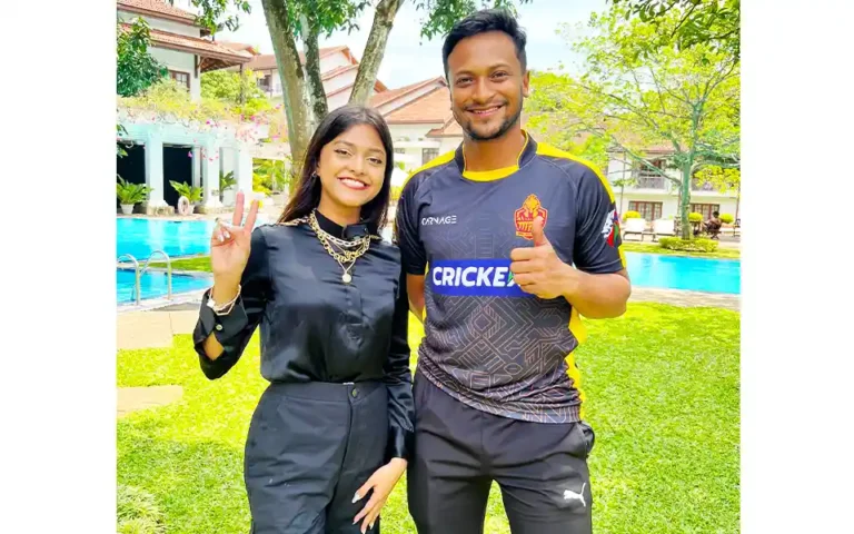 While the Sri Lankan rap queen is a fan of Shakib