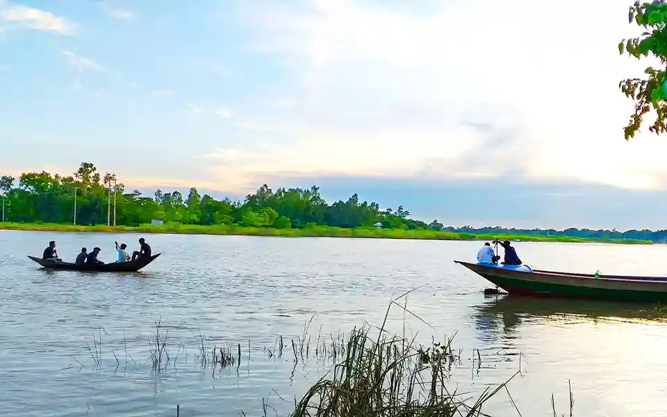 Finally, there are 1 thousand 8 rivers in Bangladesh