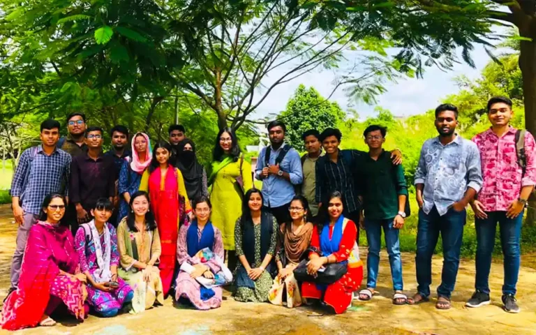 In Cumilla University, the number of new students has increased in campus every corner