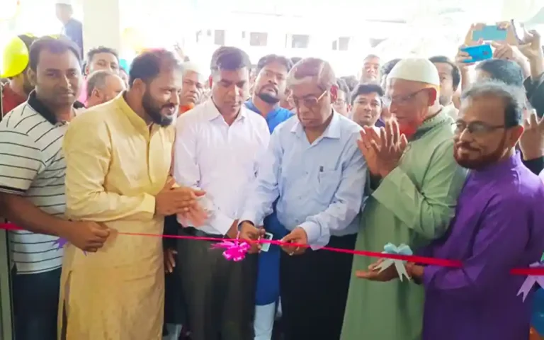 Inauguration of newly constructed madrasa academy building at Chandina, Cumilla
