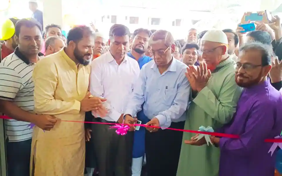 Inauguration of newly constructed madrasa academy building at Chandina, Cumilla