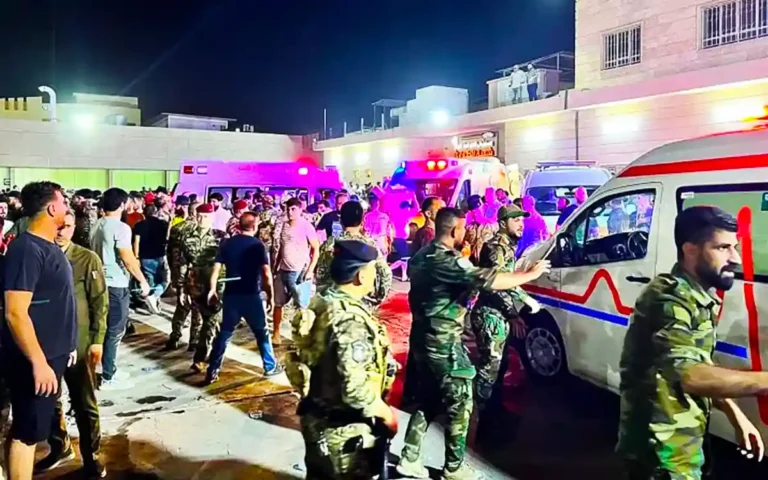 Marriage house fire in Iraq, death toll rises to 450