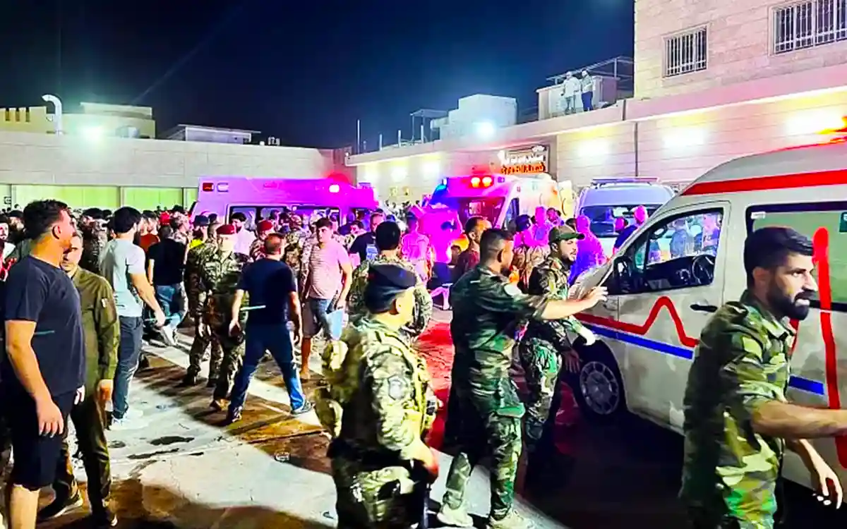 Marriage house fire in Iraq, death toll rises to 450