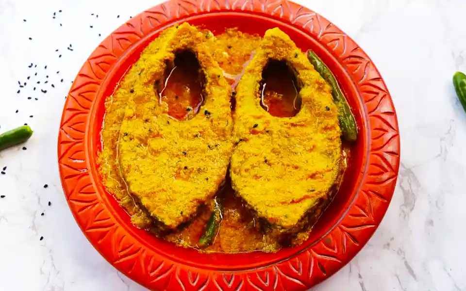 Mustard hilsa easy recipe
