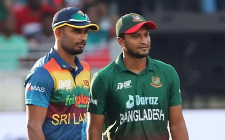 শ্রীলঙ্কার বিপক্ষে টস জিতে বোলিংয়ে বাংলাদেশ