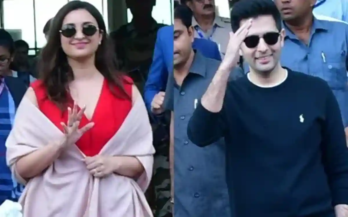 পরিণীতি-রাঘব: উদয়পুরের উদ্দেশে উড়ে গেলেন হবু বর-কনে