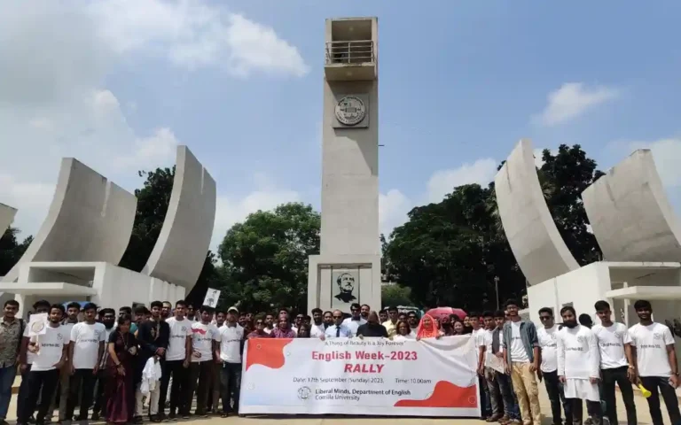 কুবিতে বর্ণাঢ্য আয়োজনে 'ইংরেজি সপ্তাহ'র শুরু