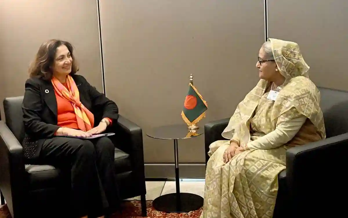 বাংলাদেশের অগ্রাধিকার রোহিঙ্গাদের মিয়ানমারে প্রত্যাবাসন: উজরা জেয়াকে প্রধানমন্ত্রী