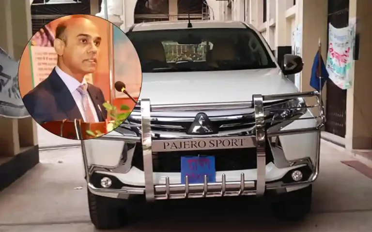 দেড় কোটি টাকার গাড়িতে বিলাসবহুল জীবনযাপন কুবি উপাচার্যের!