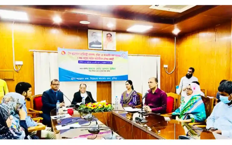 4 days long training workshop at Cumilla court