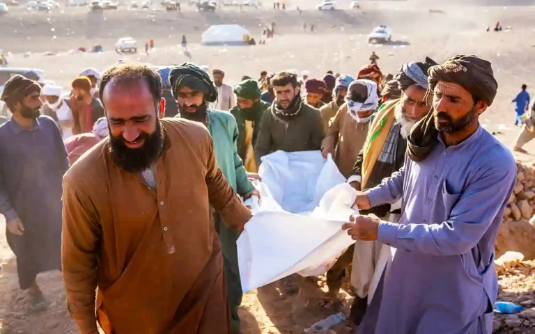 Afghanistan was shaken by a strong earthquake again