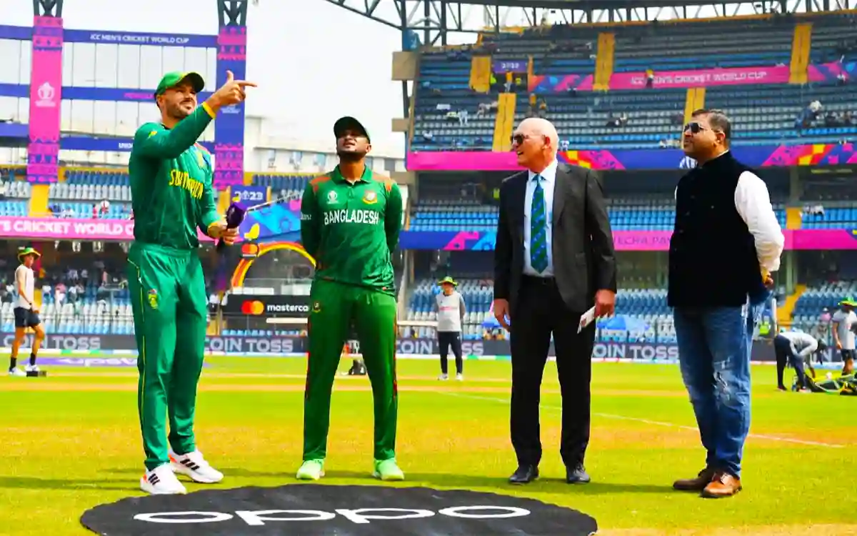 Bangladesh - South Africa ICC match toss