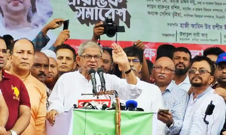 Comilla's highways have been occupied said Mirza Fakhrul