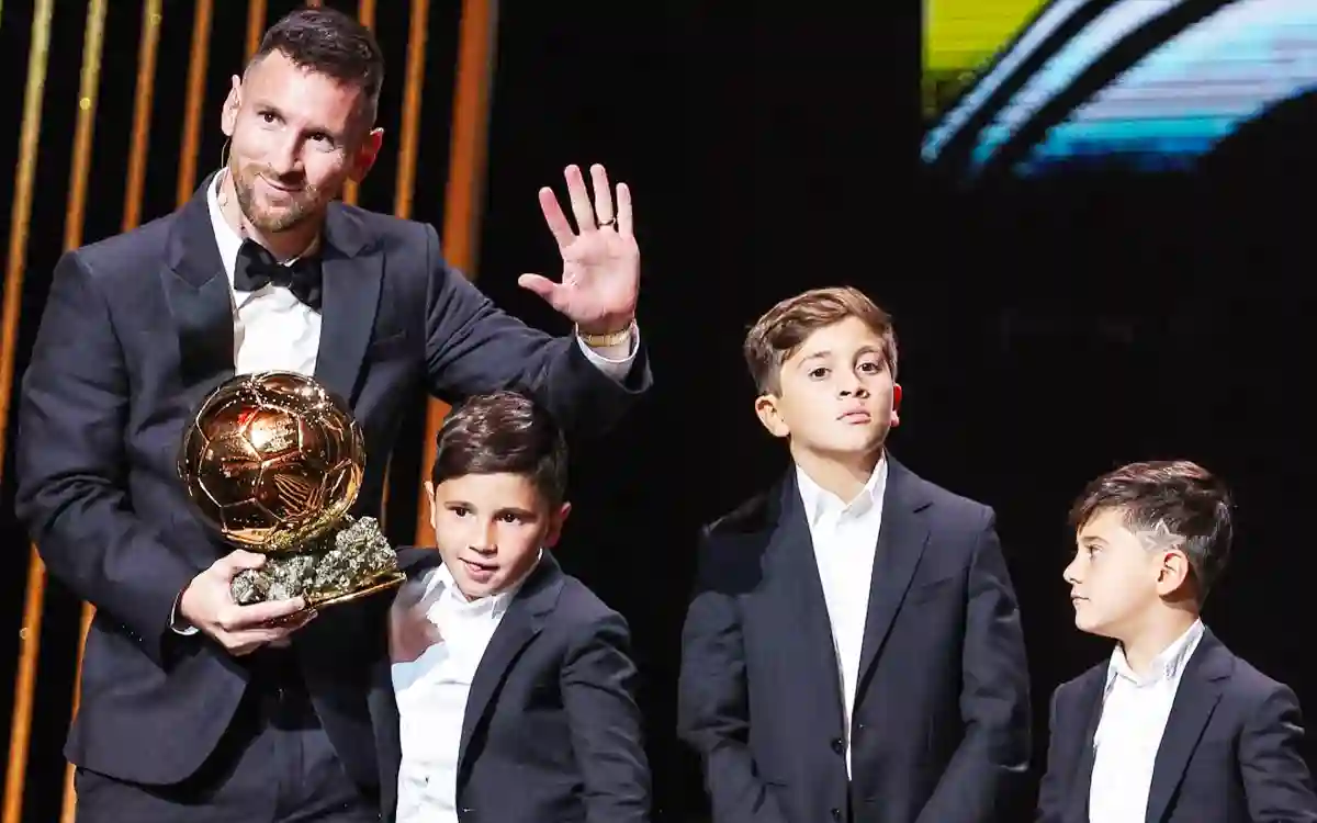 Lionel Messi won the Ballon d'Or for the eighth time making history