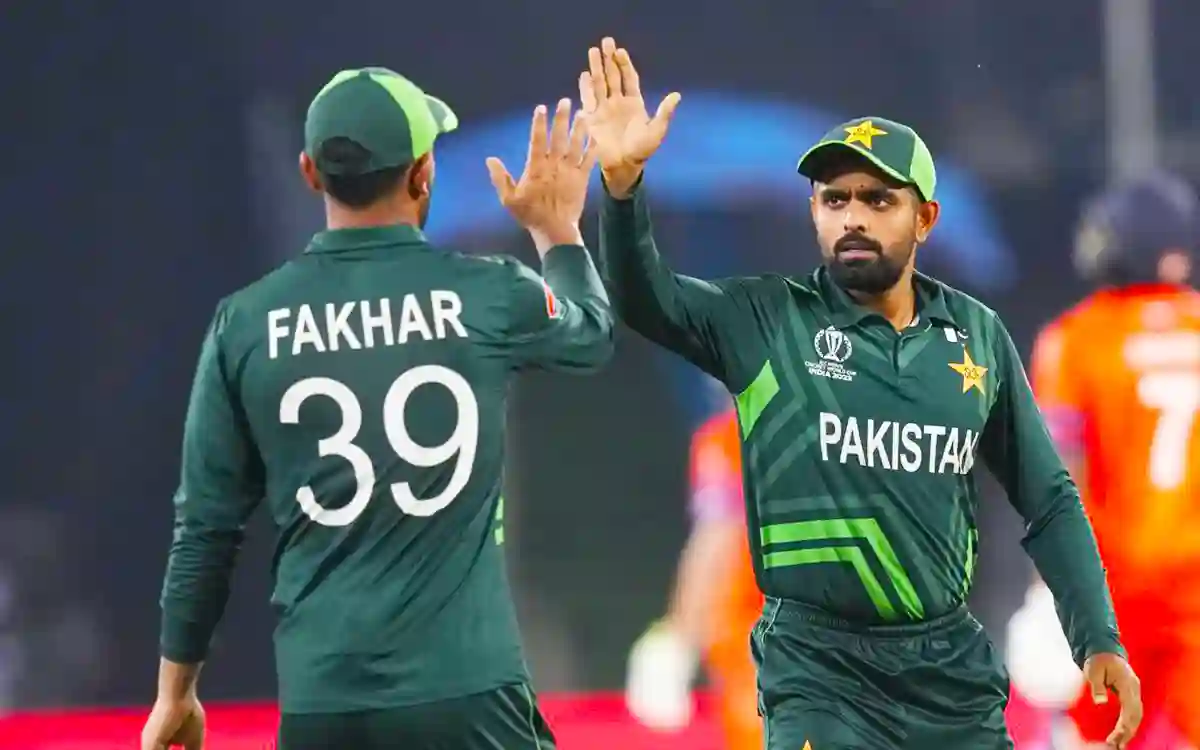 Pakistan Cricket player Babar Azam and Fakhar