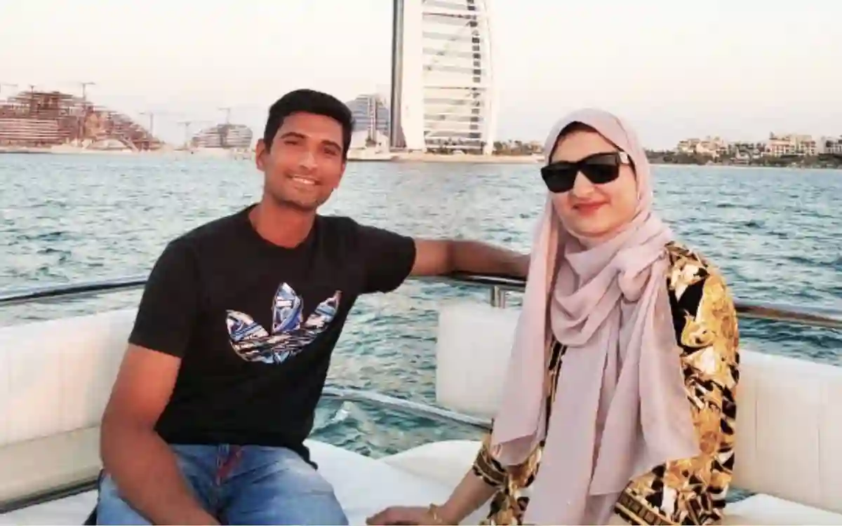 Mahmudullah Riyad and his Wife Jannatul Kawser Misty