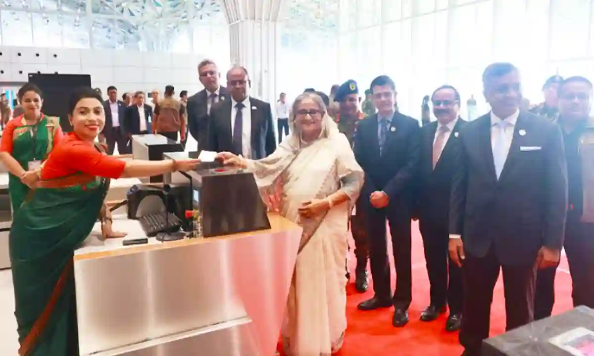 The Prime Minister inaugurated the third terminal of the airport